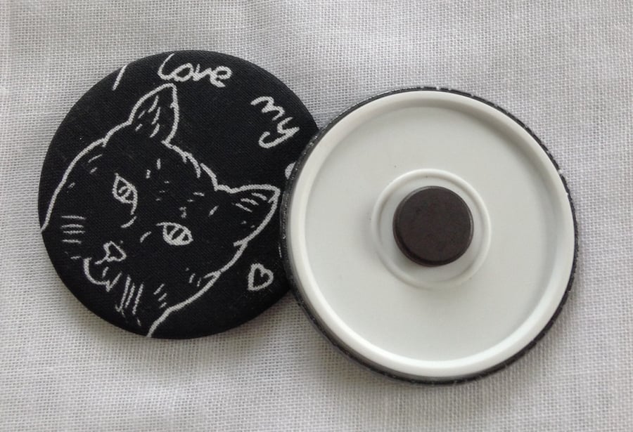 Hand Printed Fridge Magnet