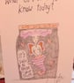 Small Prophets inspired original drawing "It's safe to speak your truth"