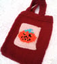 Halloween Trick or Treat Swag Bags, Child's Knitted Bag, Child's Bag, Halloween - Image 7