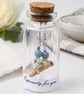 Angelite & Swarovski Crystal Swirl Earrings in a Bottle,