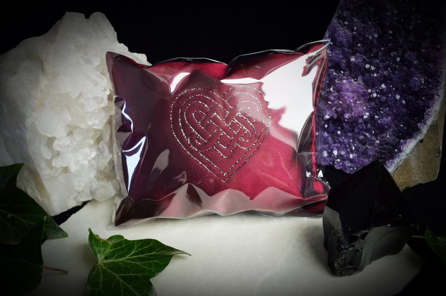  Herb Pillow Celtic Heart for Love Yule Gift wicca pagan witchcraft