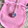 Heart crystal pendant 