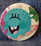 Picture Book  Badge - Smiling Monster