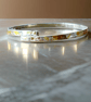 Silver And Gold Keum-boo Bangle