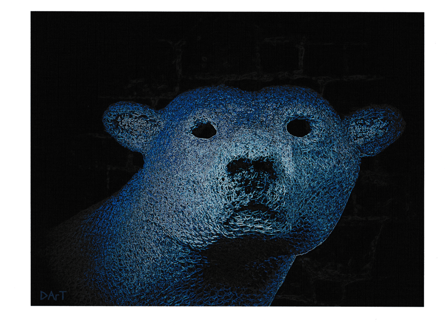 Neon Polar Digital Print