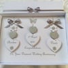 Personalised Handmade Diamond Anniversary Card Gift Boxed Keepsake 60th