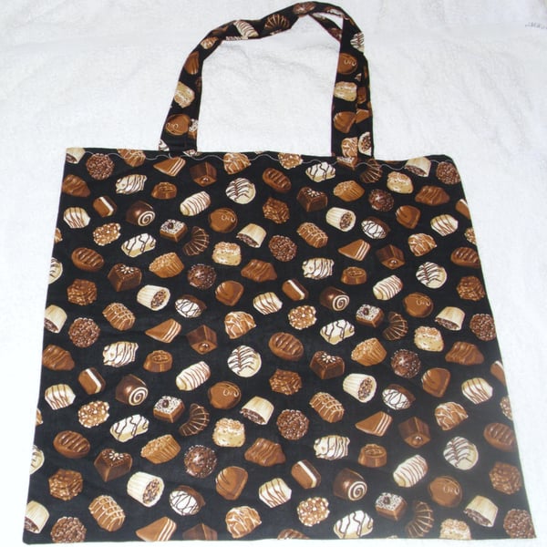 Chocolate Assortment shopping bag, Tote bag