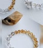 Citrine Clear Quartz With Herkimers Diamond Bracelet Abundance Manifester