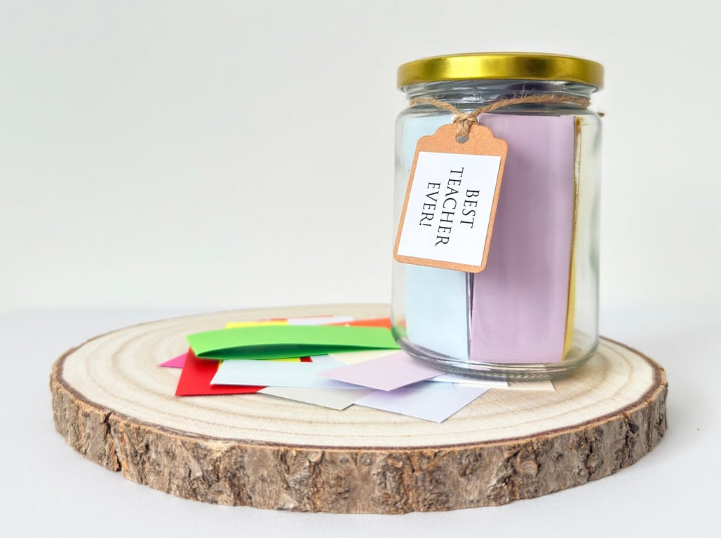 Best Teacher Ever Jar, 50 Appreciation Quotes, Thank You Teacher, End of Term