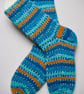 hand knit mens wool socks size 8-10 - Image 5