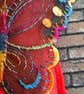 Red Angel Lavender Bag - Heart Embellishment - Image 7