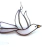 Dove Suncatcher Stained Glass Peace Bird - Image 4