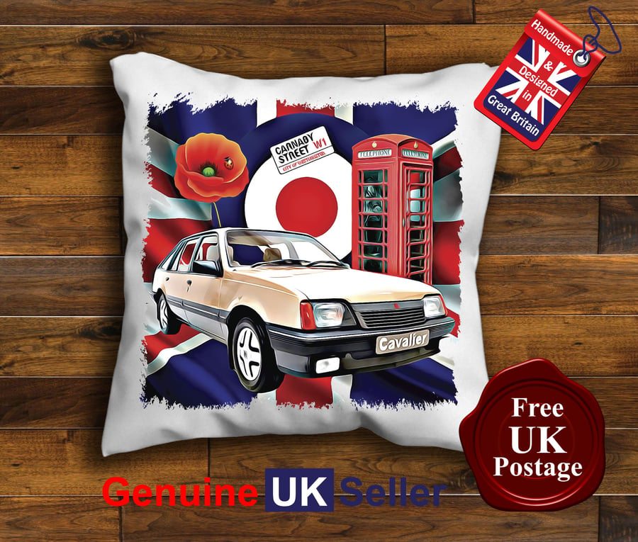 Mk2 Vauxhall Cavalier Cushion Cover, Choose Your Size