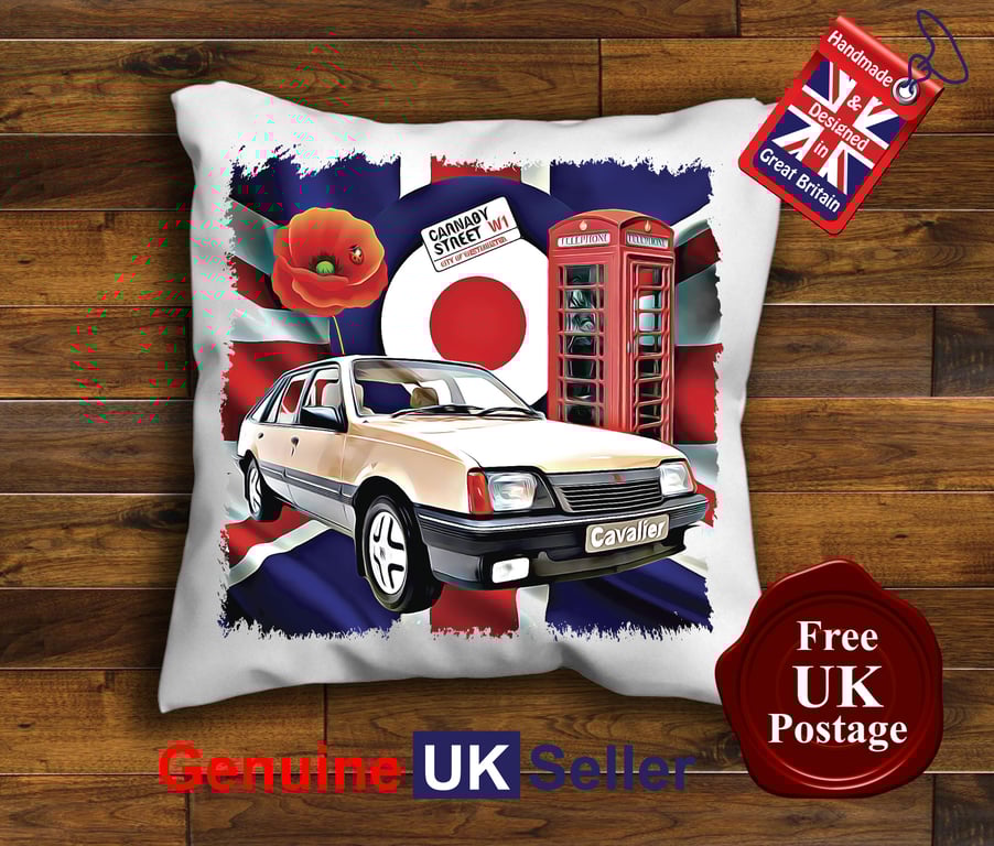 Mk2 Vauxhall Cavalier Cushion Cover, Choose Your Size