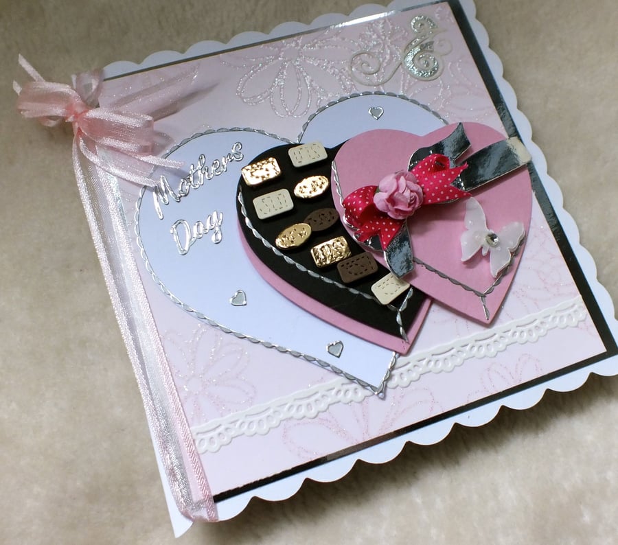 Mother's Day Luxury Handmade Card