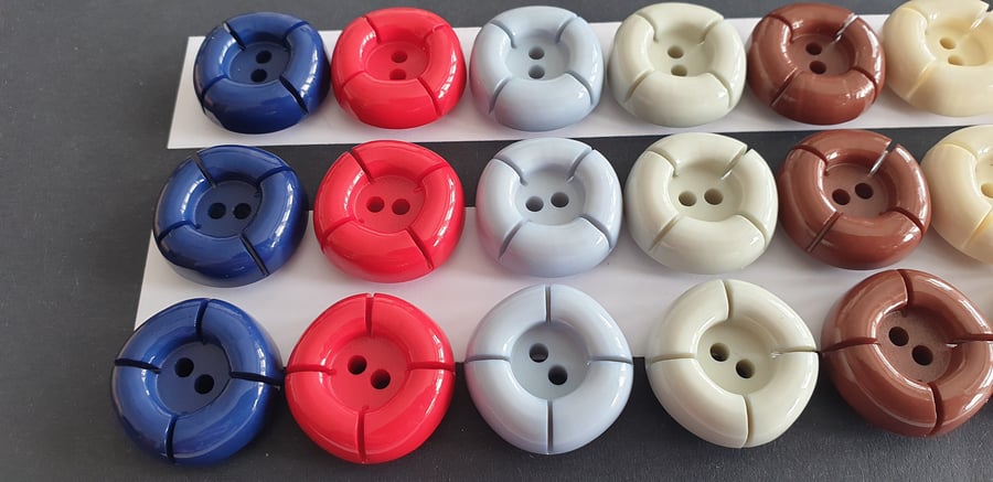 1" Vintage Casein 40L (25mm) available in 7 colours