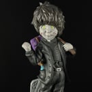 'Take Me' Upcycled Figurine Hand Painted OOAK