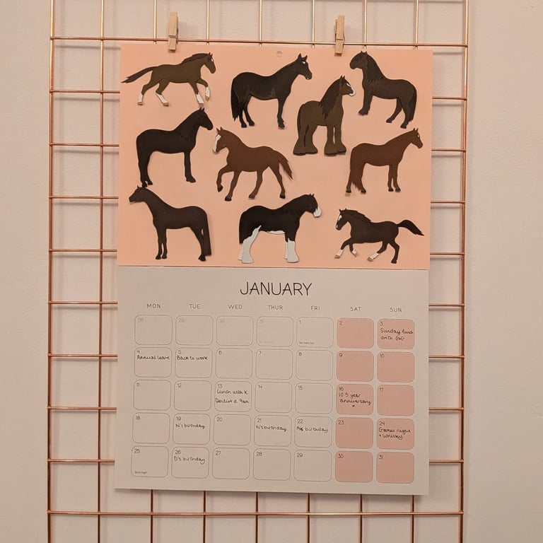 2027 Celebration of Horses Calendar (PRE-ORDER)