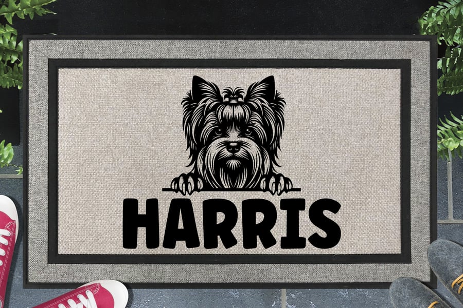Silky Terrier Door Mat No.2 - Personalised Silky Terrier - All Weather 45x70cm 