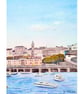 The Harbour, Penzance, Cornwall Original Watercolour Painting Mounted - Image 9