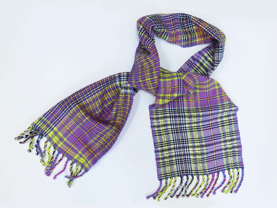 Colourful Merino Wool Scarf