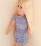 KNITTING PATTERN PDF Sail Away Dress for Doll - Image 4