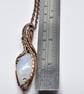 Moonstone and Copper Gothic Style Pendant - Image 6