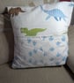 Cute Dinosaur book cushion - Image 1