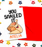 Personalised Card Well Done, Driving Test, Promotion, New Job, You Snailed It - Image 3
