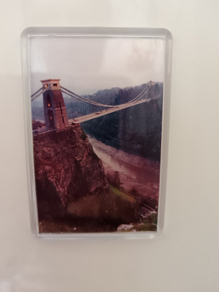 Bristol Clifton Suspension Bridge photography fridge magnet 