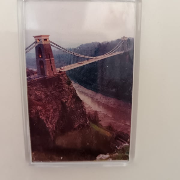 Bristol Clifton Suspension Bridge photography fridge magnet 