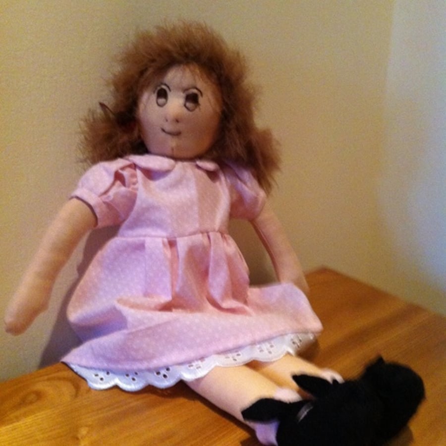 Caitlin Rag Doll - Reserved for C. Spooner