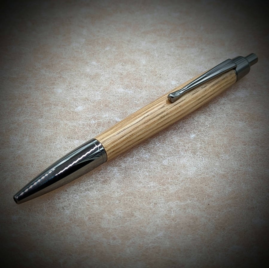 Handmade Penderyn whisky barrel wooden ballpoint parker refill pen