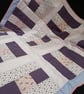 Girls Pink patchwork blanket