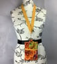 Floral phone case, Flower pouch, Detachable strap, 2 options - Image 4