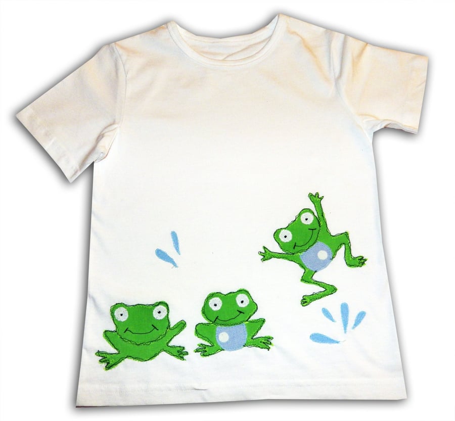 Kids Frogs T-shirt, boys clothing, Girls Clothing