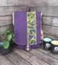 Eco-Friendly Rucksack  - Handmade from Upcycled Materials - Purple and green - Image 1