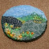 Daffodil meadows - brooch