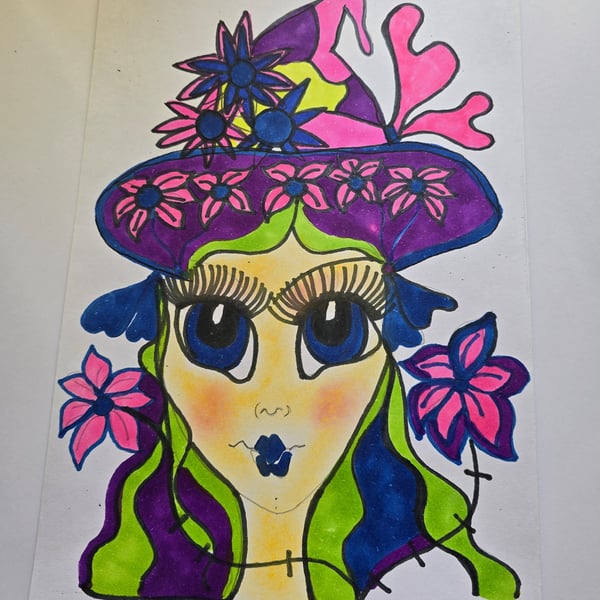 Fairy Witch Drawing 
