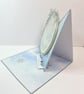 Let It Snow handmade Luxury Christmas Easel Card  - Image 2