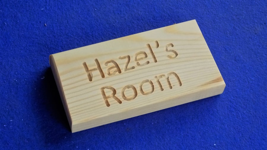 WOODEN DOOR NAME PLATE FOR CHILDREN OR BABY BEDROOM OR PLAYROOM 