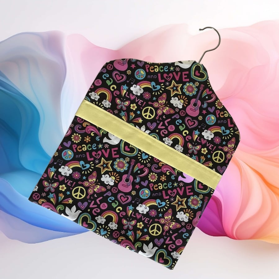 Peg Bag with Funky Retro Fabric