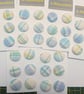 Handwoven Wool Fabric Buttons - Image 6