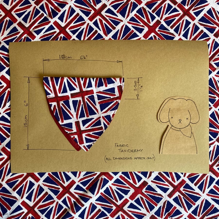 Dog Bandanna (large) - Jubilee 