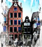  Wonky Buildings, Amsterdam Fine Art Archival print Limited Edition of 250  - Image 2