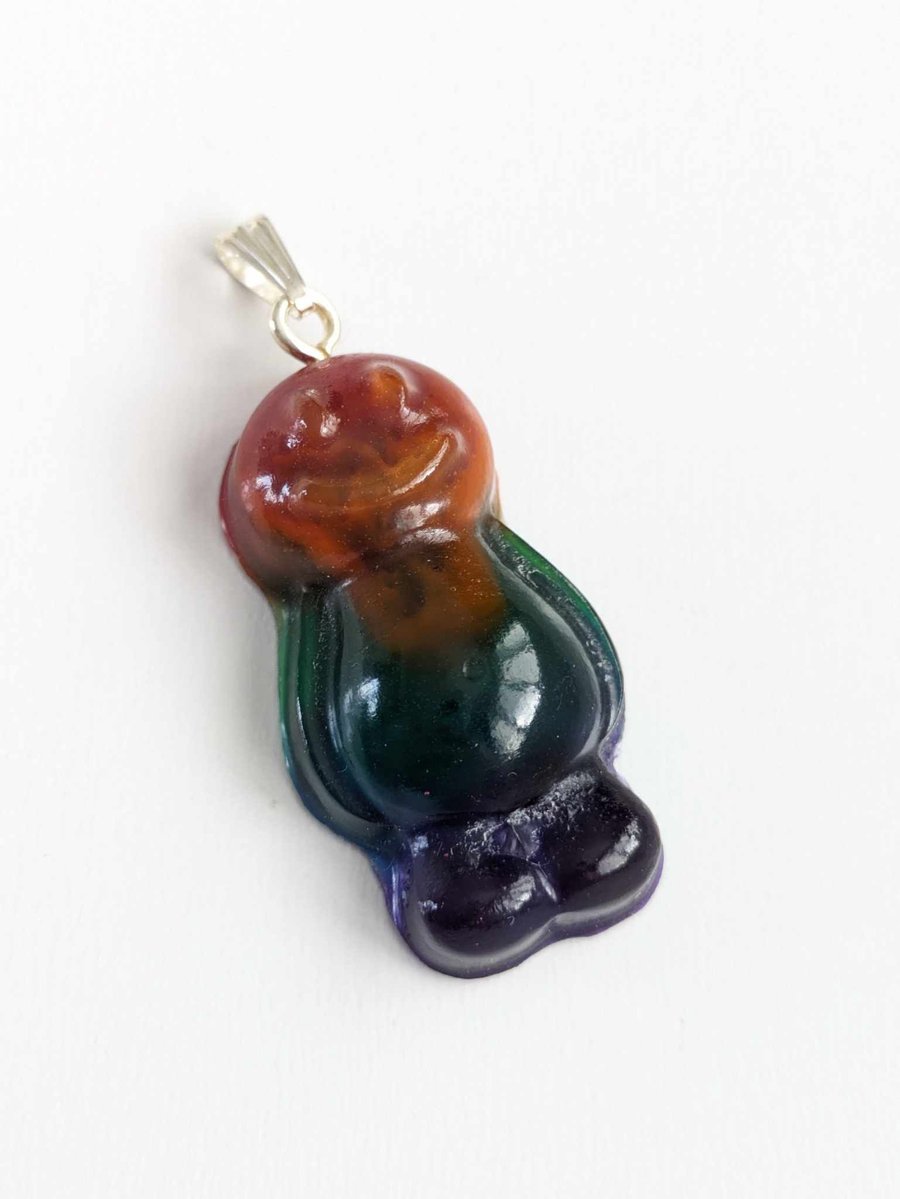 Resin Jellybaby Pendant 1