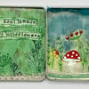 Wildflower tin home decor