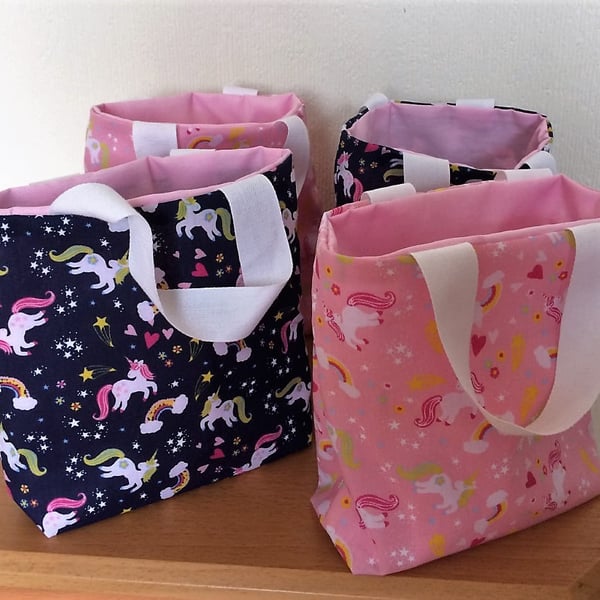 Unicorn fabric bags