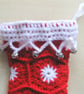 Christmas stocking crochet pattern. PDF. download.  Photo tutorial. - Image 5