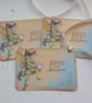 CHRISTMAS GIFT TAGS ( set of 3) ' Winter Fairy '..ready to ship... - Image 3